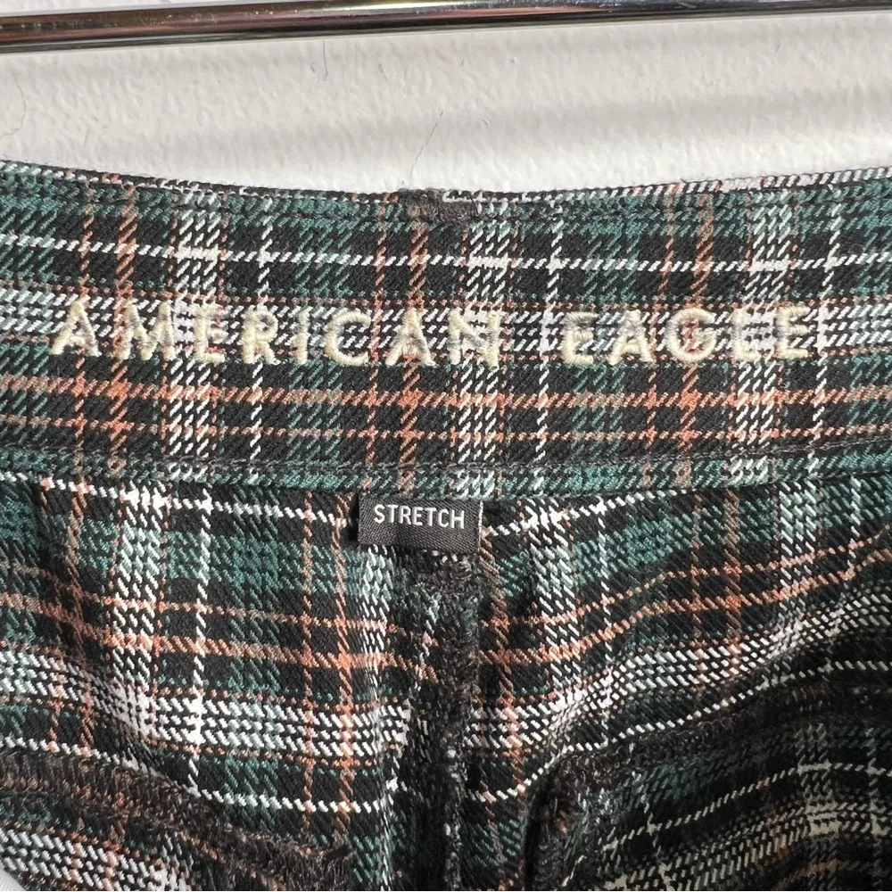 American Eagle Outfitters Pants Plaid Hi-Rise - Picture 10 of 17